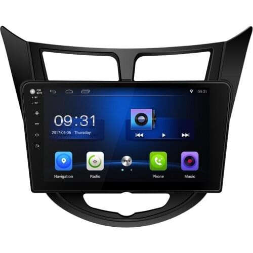 10.2"Android 10 ! Car DVD PC Multimedia DVD Player GPS Navi Stereo Radio Fit modern Solaris accent Verna 2011-2016 obd2 camera