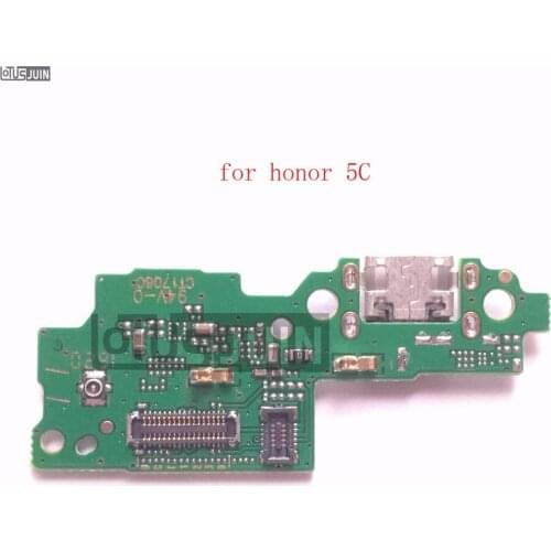 10pcs Micro USB Charging Charger Port Dock Connector Flex Cable with Microphone board for Huawei Honor 5C