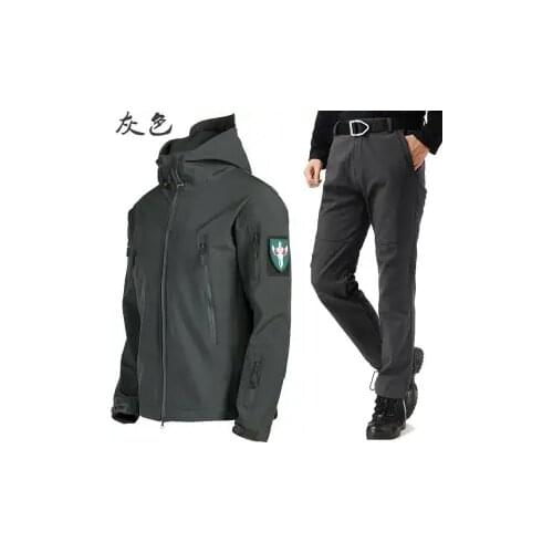 Army green waterproof windproof autumn winter ski suit soldiers military tactical outdoor leisure mountaineering wear clothes me