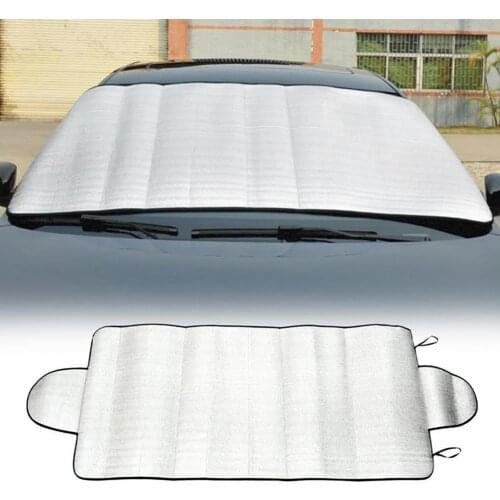 Car Front Windshield Sun Snow Shade Heat Blocking Anti-UV Dust Cover Protector