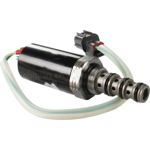 Free shipping YN35V00004F1 KDRDE5K-20/30C12A-111 hydraulic pump solenoid valve for Kobelco SK200-2-5 safety lock excavator parts