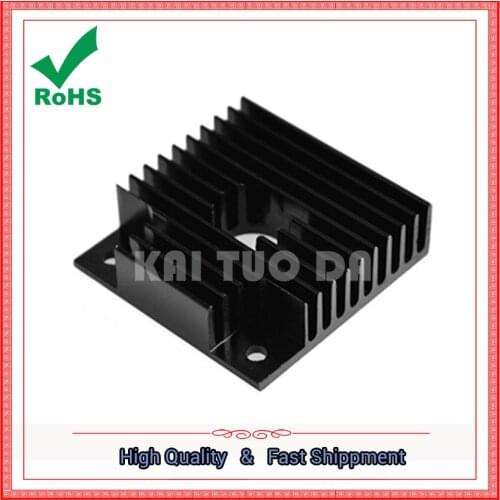Black 3D Maker Makerbot Accessories MK7 / MK8 Heat Sink 40*40*11 NO.MP1708 40x40x11