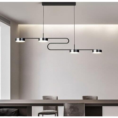 Decorative Led Pendant Lamps Nordic Indoor Living Dining Room Bedroom Home Chandelier Lights Post Modern Decor Ceiling Lighting