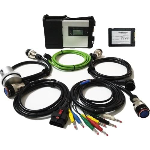 Mb star C5 MB SD Connect diagnosis tool with v2019.12 software 380GB SSD sd c5 mb star diagnosis c5 with WIFI Function