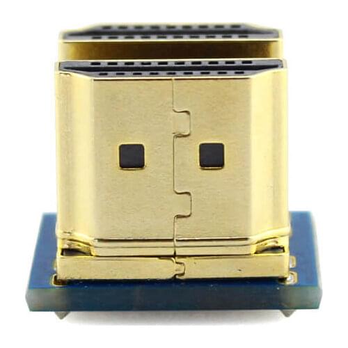 HDMI Connector For 5 Inch HDMI Raspberry Pi Screen Display DIY HDMI Connector Kit Rpi Connection Accessory Part