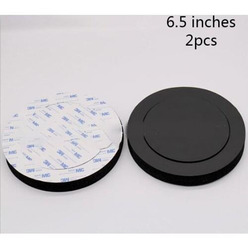 2 Pc 6.5 Inch Car Speaker Ring Bass Speakers Sound Self Adhesive Insulation Ring