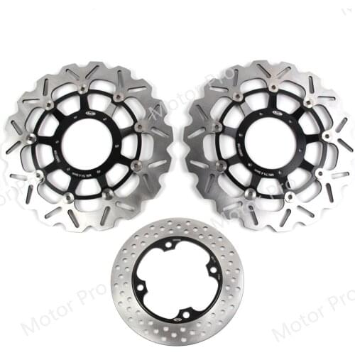 For Honda CBR600RR 2003 - 2015 Front Rear Brake Disc Disk Rotor Kit CBR 600 CBR600 2006 2007 2008 2009 2010 2011 2012 2013 2014