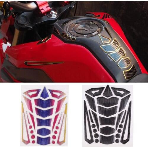 Motorcycle Gas Fuel Oil Tank Pad Protector Decal Sticker Universal