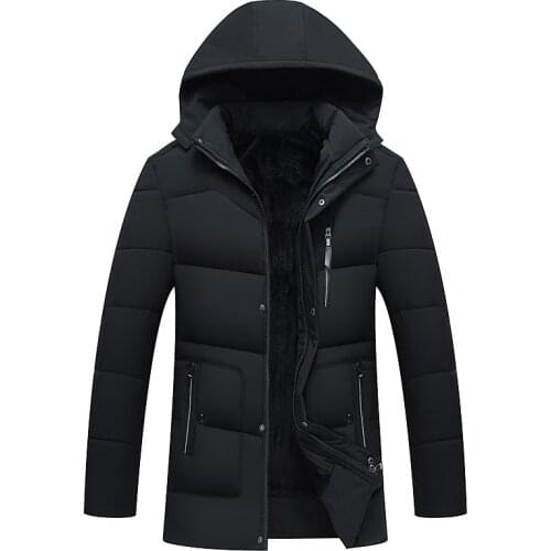 Men cotton padded parka coat winter jacket Male warm winter coats men casacos masculino Thick warm winter coat and jacket