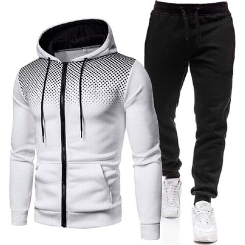 2021 New Autumn And Winter Mens SetsHoodies+Pants2-PieceSet Harajuku Sport Suits Casual Sweatshirts Tracksuit Brand Sportswear
