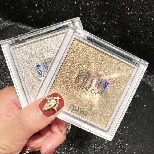 Novo Diamond Crystal Gloss Powder Partial Brightening Panel Pearlescent Gloss Shimmer Powder Wrinkle Silk Gloss Net content 12g