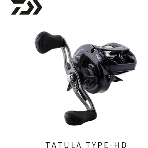 Original DAIWA TATULA TYPE-HD Fishing Reel 200H 200HL 200HS 200HSL 2CRBB+5BB+1RB Baitcasting Reel Gear Ratio 6.3:1/7.3:1