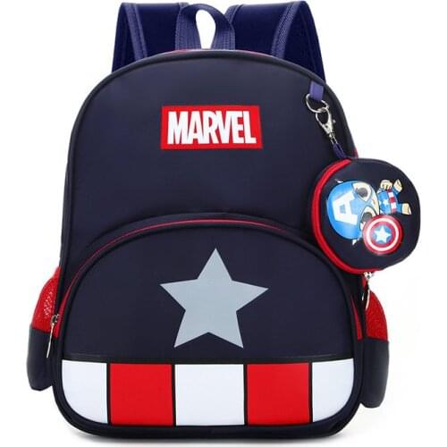 Disney cute handbag coin purse childrens school bag kindergarten boys girls cartoon backpack kid shoulder bag small backpack