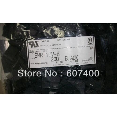 SMR-10V-B Black color Connectors terminals housings 100% new and Original parts