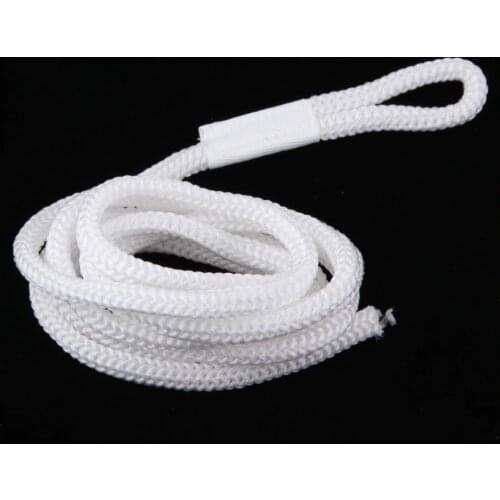 Boat Docking Fender Bumper Line 1/4'' x 5' White Braided Marine Rope Barco Fender linea bateau fender ligne
