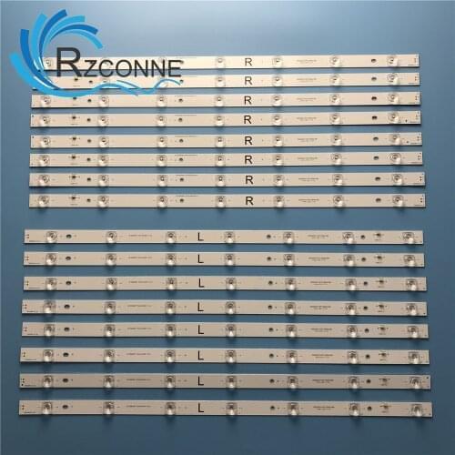 LED Backlight strip 7 lamp for tx-55dx600e 55dx603e 55dx653e TB5509M TX-55AX630B 55AX630E 55DX600B LB55070 V2 V3 550TV01 02