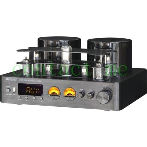 AOSIBAO hifi amplifier，5.0 Bluetooth U disk lossless decoding tube amplifier,Output power: 200+200W， Input sensitivity: 300m V