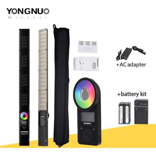 Yongnuo YN360 III Pro LED Video Light 3200K-5600K RGB Photo Light Light for Video Recording w Remote