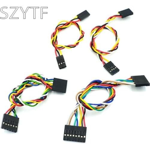 2.54mm 20CM DuPont line-2P/3P/4P/6P/8P double head with carrier mother to mother diy kit