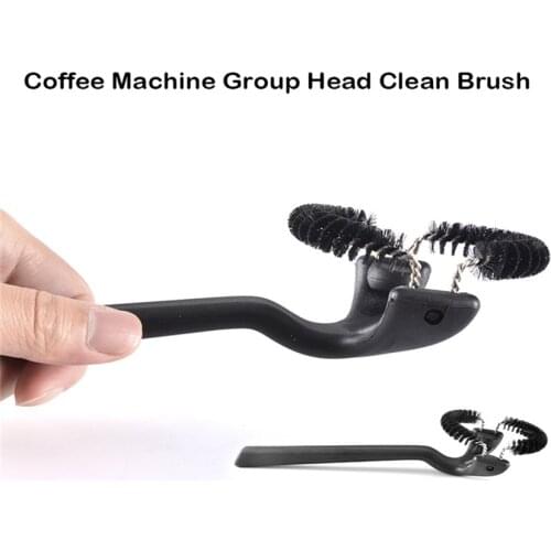 51/58mm Coffee Machine Group Head Clean Brush Espresso Creative Coffee Machine Brushes Cafe Grinder Cleaning Tools For Barista