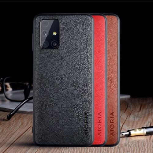 Case for Samsung Galaxy M31 M31S M51 funda luxury Vintage Leather skin coque phone soft cover for samsung galaxy m31 case capa