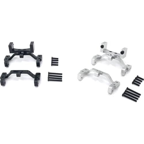 For MN D90 D91 D96 MN99S 1/12 RC Car Upgrade Parts Metal Pull Rod Base Seat & Axle Up Servo Bracket Mount Accessories