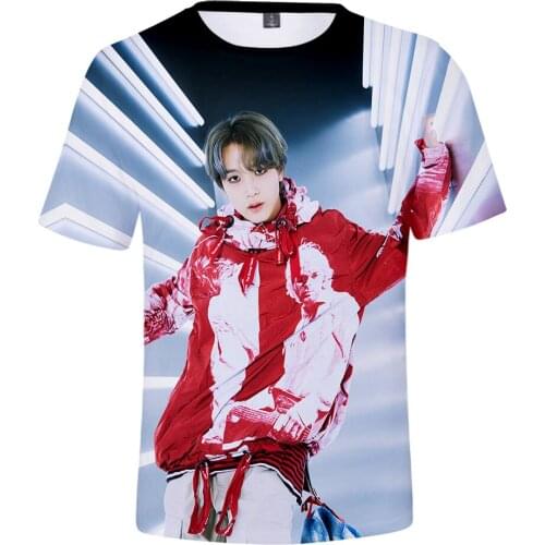 NCT 127 We Are Super Human 3D Printed T-shirt Women/Men Kpop Summer Short Sleeve Tshirts Hot Sale Casual Streetwear Clothes