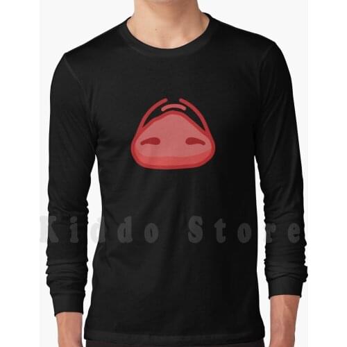 Halloween Design For Pig Lovers hoodie long sleeve Pig Pig Snout Pig Nose Swine Halloween October 31St Halloween