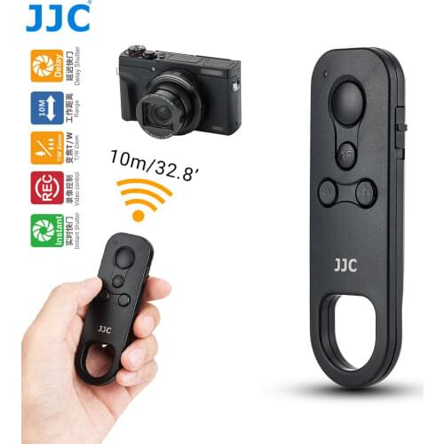 JJC BR-E1 Wireless Remote Control Controller for Canon EOS R5 R6 R RP 850D 6D Mark II 90D 77D 800D 200D II M200 M50 Mark II M50