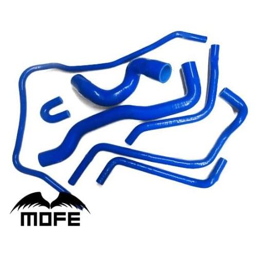 MOFE 3Ply High Quality Silicone Hose Radiator Kit For Saab 9-3 2.0T 1998~2002
