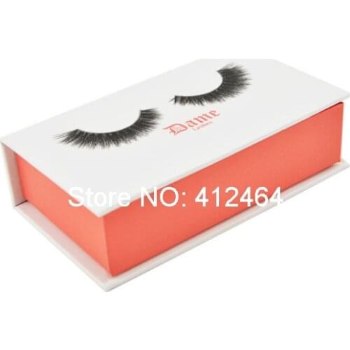 Competitive price thick 3D false eyelash 5 pair private label false eyelash packaging box Free Sample ---PX2004