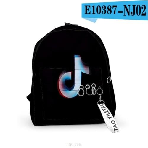 TIK TOK New Anime Game Character Leon Backpack Men Women Travel Laptop Shoulder Bag Kids Teens School Bags Bookbag Gift