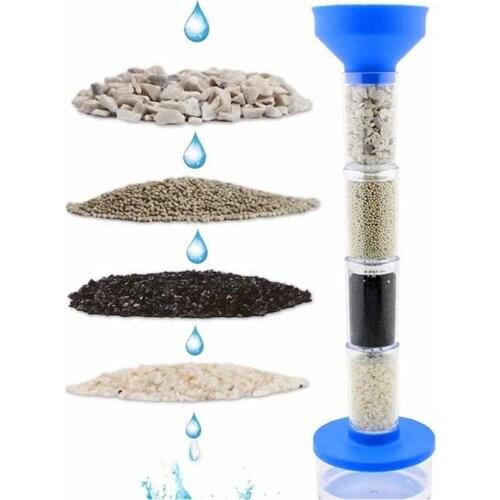 Elementary school students science experiment educational equipment children science and technology small production water purif