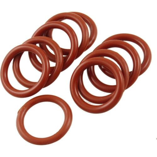 Uxcell 10 Pcs Silicone O Ring Seal Sealing 16mm x 22mm x 3mm