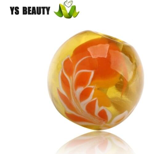 Lampwork 12 constellations coloured glaze beads Europe and America amorous feelings rope ornaments good luck pendant