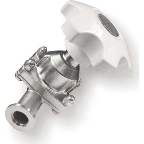 KF-16/25/40 Diaphragm Valve Vacuum KF Clamp End For Beer brewing Diary Product Homebrew