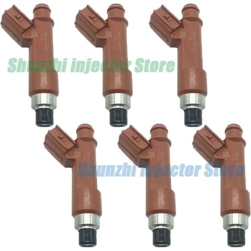 6pcs Fuel Injector Nozzle For Toyota Yaris 05-11 NCP90 06-13 NCP92 2NZFE 23250-21060 2325021060 23209-21060 2320921060