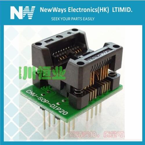 Ic Socket Sop8 To Dip8 200Mil 208Mil Cnv-Sop-Dip8 20M Programmer Adapter
