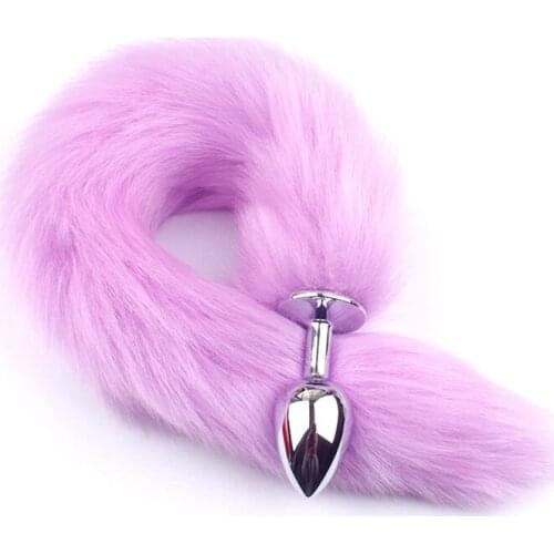 2021 Plug Anal Toy Goods For Adult Metal Butt Plug Tail Erotic Sex Toys For Women Couple Gay Masturbator Anal Stimulator 18