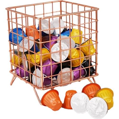 Capsule Coffee Storage Holder For Dolce Gusto Nespresso Capsule Display Rack Stainless Steel Rack Box Household Coffee New Hot