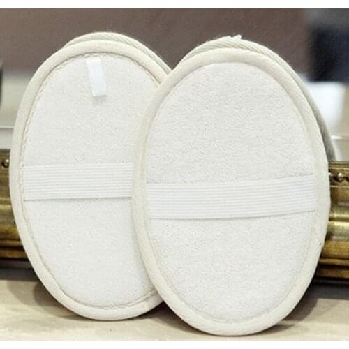 Home Bathroom 11*16cm natural loofah pad loofah scrubber remove the dead skin loofah pad LX8366