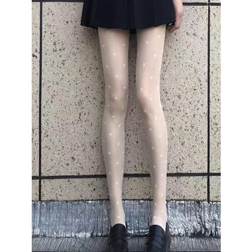 Sexy fashion spring and summer love stockings beautiful legs pantyhose