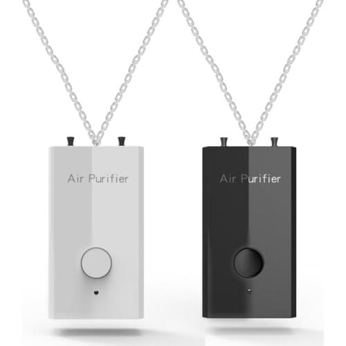 Portable Negative Ion car Air Purifier Dust Smoke Formaldehyde Remove Mute Household Air Fresher car Ozone generator Air Purifie