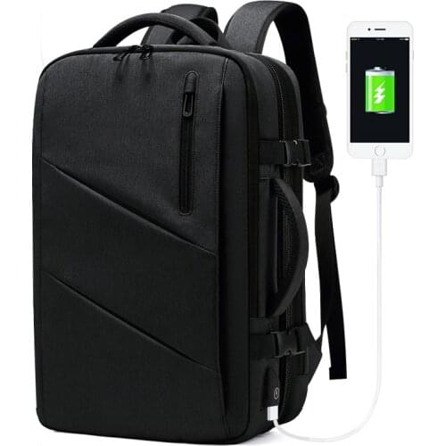 Multifunction Travel Backpack Expansion for Business Male Mochila USB Charging 15.6" Laptop Backpack Large Capacity backpack