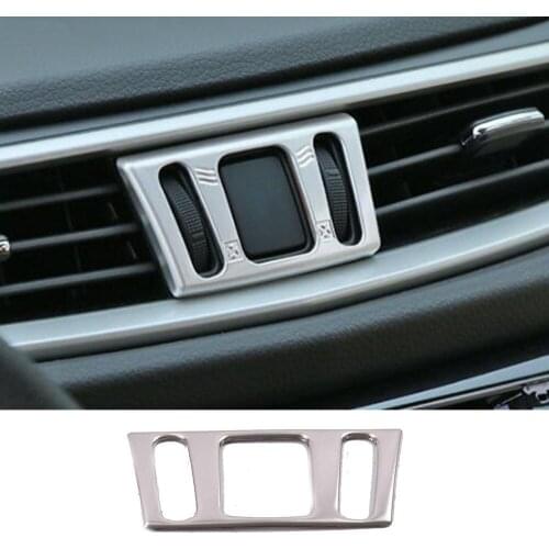 Car Styling Stainless Steel Cover Car Volume Adjustment Knob Ring Safety Warning Light Button For Nissan Qashqai 2016 2017 2018