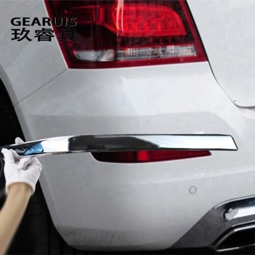 Car styling Rear Side Mirror body Fog light decoration Stickers Covers Trim For Mercedes Benz GLK X204 Class Auto Accessories