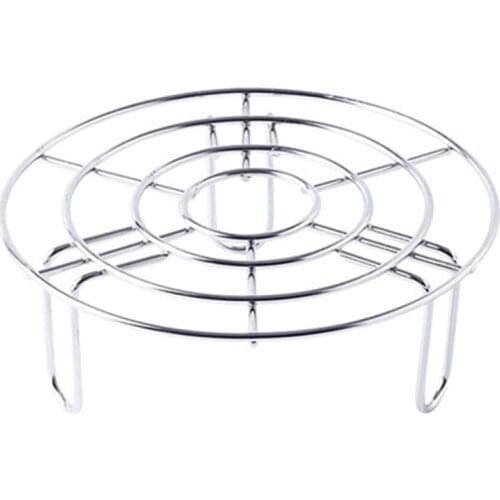 Stainless Steel Steaming Rack Water-proof Steaming Rack High-leg Steamer Rack Household Rice Cooker Pressure Steaming Holder