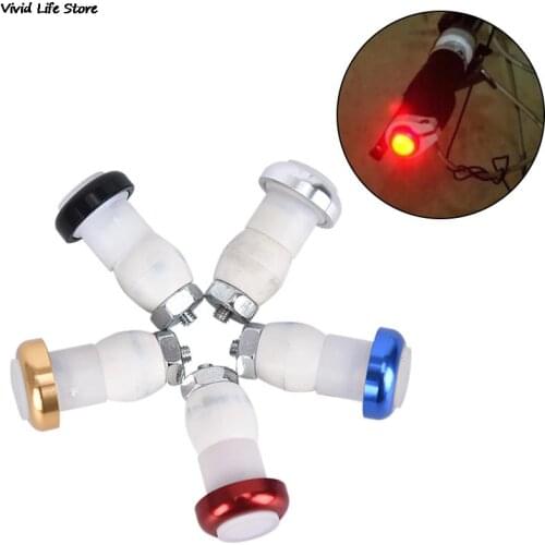2pcs Road Bicycle Bike Turn Signal LED Lights CNC Aluminum Handlebar Indicator Lights Cycling Sports Steering Warning Lights