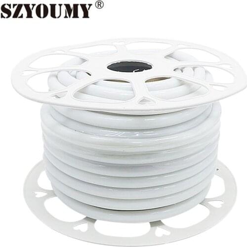 SZYOUMY 12V 24V 16MM Round Neon Led Strip Light 360 Degree Waterproof Neon light