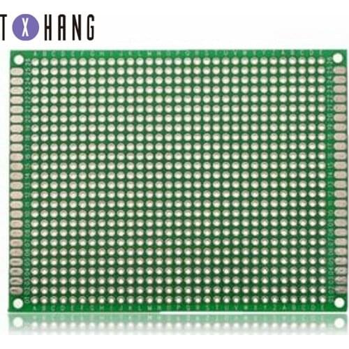 New 7x9 6x8 5x7 4x6 3x7 2x8cm Double Side Prototype Diy Universal Printed Circuit PCB Board Protoboard 4*6 6*8 5*7
